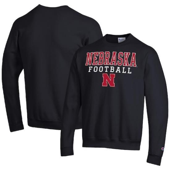 Nebraska Huskers ԥ Football Stacked ץ륪С  ᡼