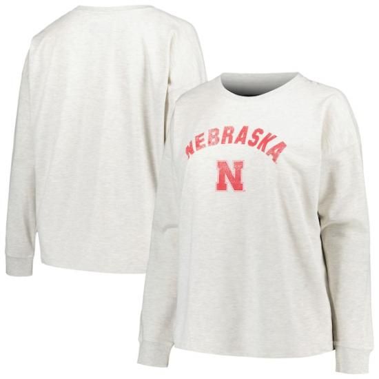 Nebraska Huskers ץե ǥ ץ饹  Distressed  ᡼