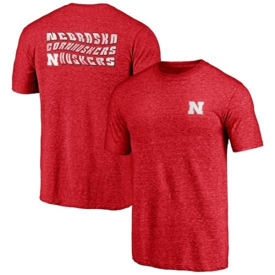 Nebraska Huskers Wavy  ȥ饤֥ ԥ - Scarlet ᡼