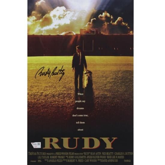 Rudy Ruettiger Ρȥࡦեƥ󥰥å ľɮ եʥƥ ᡼