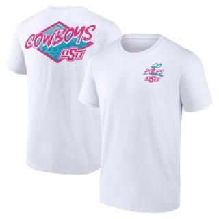 Oklahoma ステート Cowboys Surf Break Tシャツ - ホワイト