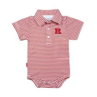 ラトガース・スカーレットナイツ Garb キッズ カーsオン ポロ ロンパース - Scarlet/