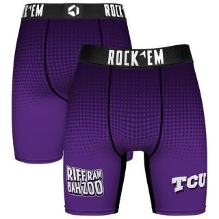 TCU・ホーンドフロッグス Rock Em ソックス Slogan ボクサー Briefs - パー
