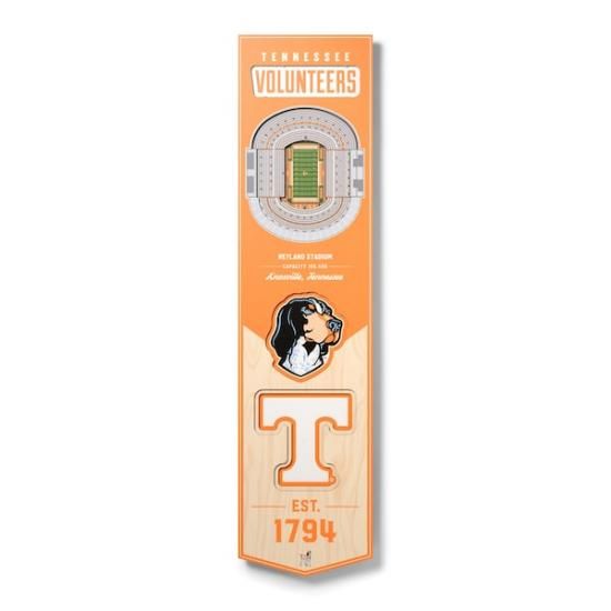 Tennessee Volunteers 8'' x 32'' 3D View Хʡ ᡼