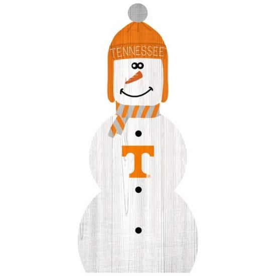 Tennessee Volunteers 31'' Snowman Leaner ᡼