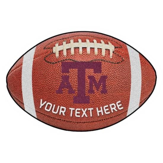 ƥA&M 22'' x 35'' ѡʥ饤 Football ޥå ᡼
