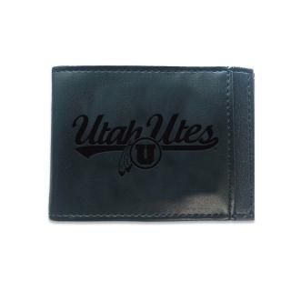 Utah Utes ϥ֥å 쥶 ե ݥå Bi-Fold  with ޥ͡ ͥ