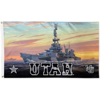 Utah Utes 󥯥ե 3' x 5' ߥ꥿꡼ Appreciåi ǥå ͥ