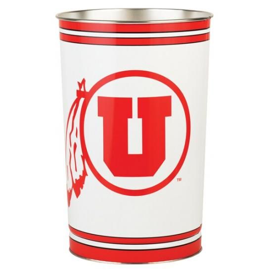 Utah Utes 󥯥ե 15'' ơred Wastebasket ᡼