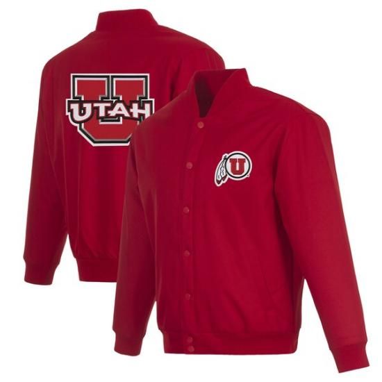 Utah Utes JH ǥ Poly ĥ ե-Snap ƥ 㥱å -  ᡼