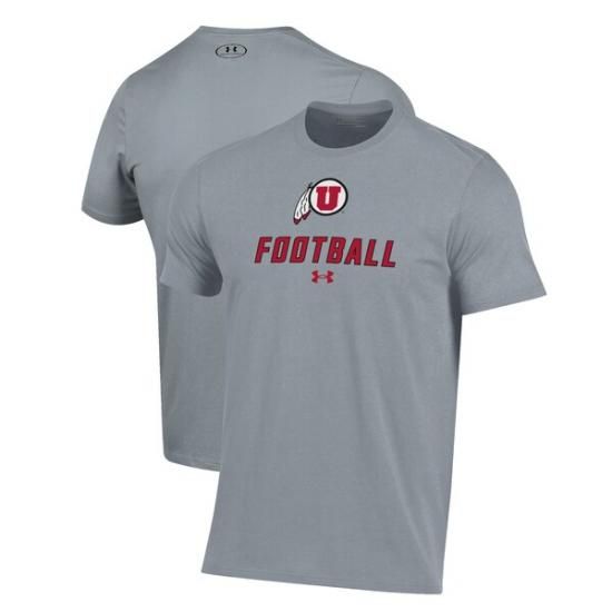 Utah Utes Under ޡ Football ѥեޥ ԥ - Grey ᡼