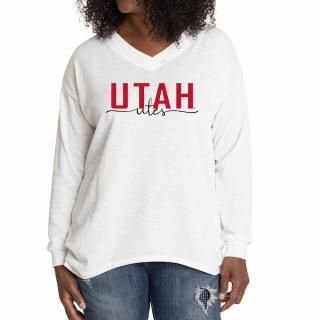 Utah Utes ǥ Bailey Vͥå ȥ饤֥ Tunic - ۥ磻 ͥ