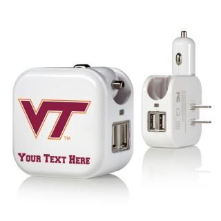 Virginia ƥå Hokies ѡʥ饤 2-In-1 USB Charger ͥ