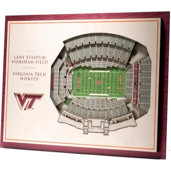 Virginia ƥå Hokies 17'' x 13'' 5-Layer Views ᡼