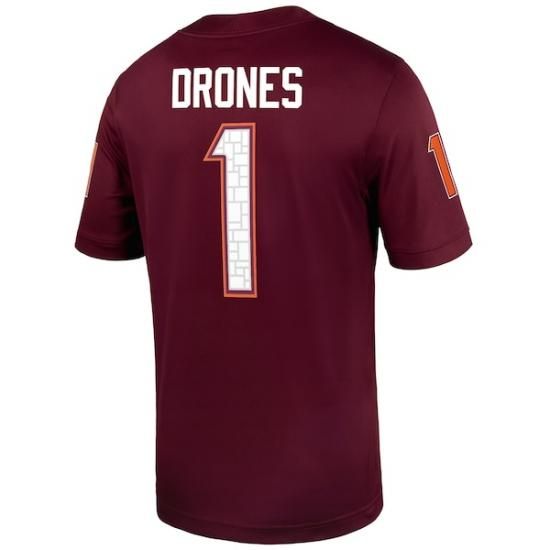 Kyr Dres Virginia ƥå Hokies Nike NIL Football ᡼3