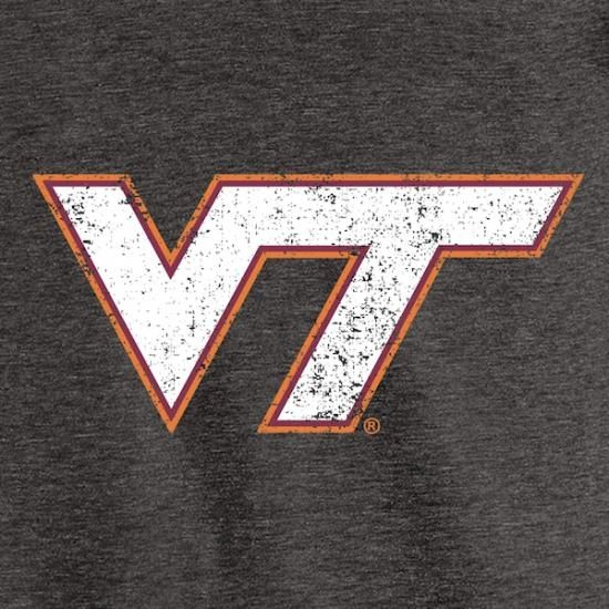 Virginia ƥå Hokies ե  Distressed  ȥ饤֥ ᡼