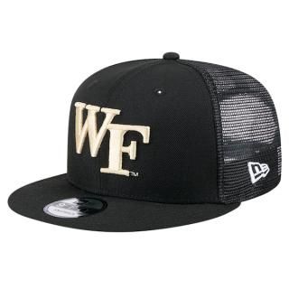 Wake Forest Demオン Deacオンs ニュー Era 9FIFTY トラッカー スナッ