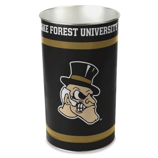 Wake Forest Dem Deacs 󥯥ե Wastebasket ᡼2
