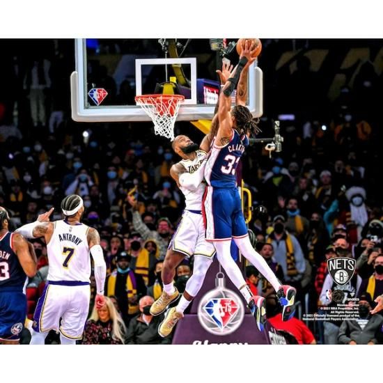 ニコラス・クラクストン ブルックリンネッツ ファナティクス オーセンティック ダンク Against イメージ1