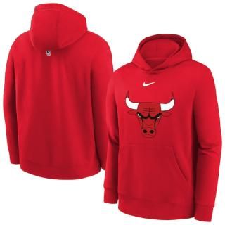 シカゴブルズ Nike ユース 2025/26 クラブ フリース パーカー - レッド