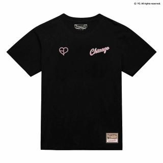 シカゴブルズ ミッチェル&ネス x BLACKPINK Tシャツ - ブラック - 限定版