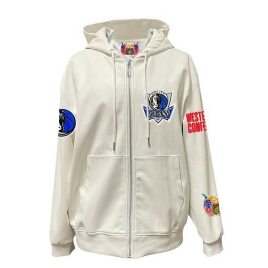 ダラスマーベリックス Jeff Hamilトゥーn Vegan レザー フル-ジップ パーカー -  イメージ2