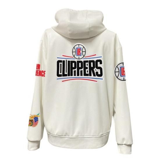 ロサンゼルスクリッパーズ Jeff Hamilトゥーn Vegan レザー フル-ジップ パーカー  イメージ3