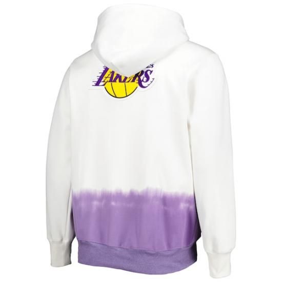 ロサンゼルス・レイカーズ FISLL ダブル Dribble Dip-Dye プルオーバー パーカー イメージ3