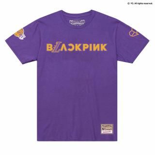 ロサンゼルス・レイカーズ ミッチェル&ネス x BLACKPINK  Tシャツ - パープル - 限 サムネイル