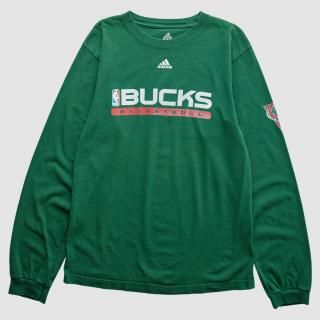 ミルウォーキーバックス Adidas 2000s Tシャツ - グリーン - S