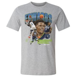 Anthオンy Edwards ミネソタティンバーウルブズ 500 Level コラージュ Tシャツ サムネイル