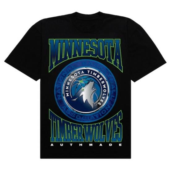 ミネソタティンバーウルブズ Authmade ヴィンテージ メタル プレミアム Heavyweigh イメージ2