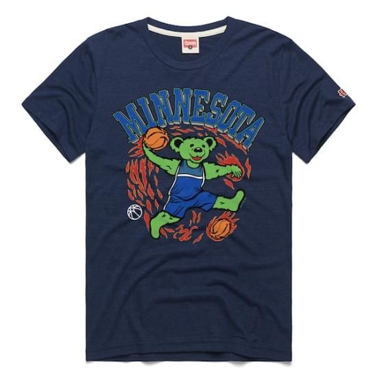 ミネソタティンバーウルブズ Homage ユニセックス Grアットeful Dead トライブレンド イメージ1