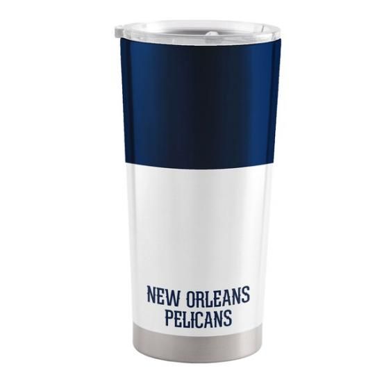 ニューオーリンズペリカンズ 20オンス(591ml) カラーブロック ステンレス スティール タンブ イメージ2