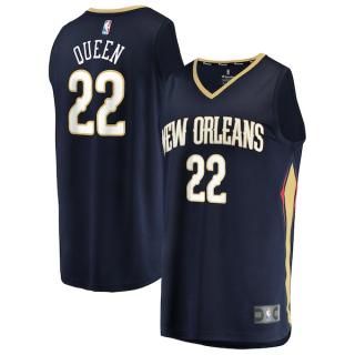 Derik クイーン ニューオーリンズペリカンズ ファナティクス ファスト ブレーク レプリカ ジャ