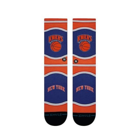 ニューヨークニックス スタンス ミニ ボール ハードウッドクラシックス クルー ソックス - オレン イメージ2