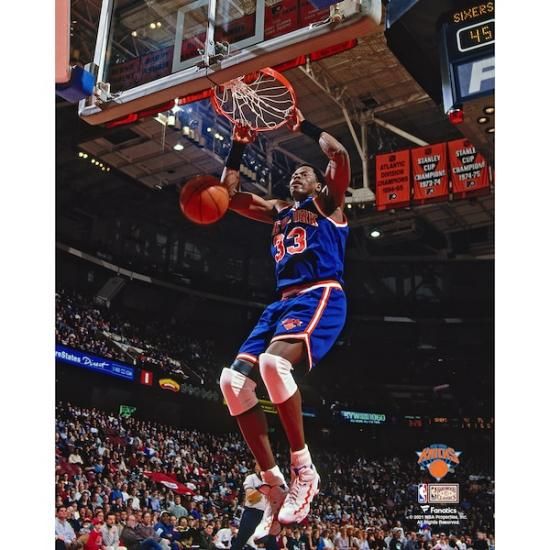 パトリック・ユーイング ニューヨークニックス ファナティクス オーセンティック Unsigned ブ イメージ1