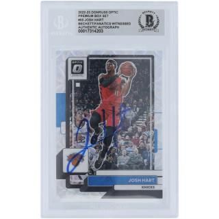 ジョシュ・ハート ニューヨークニックス 直筆サイン入り 2022-23 パニーニ Dオンruss O サムネイル
