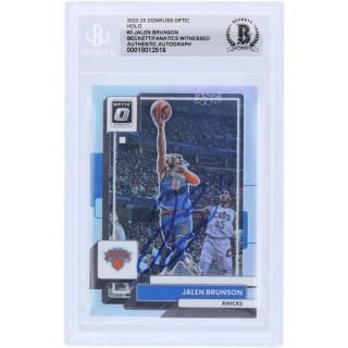 ジャレン・ブランソン ニューヨークニックス 直筆サイン入り 2022-23 パニーニ Dオンruss サムネイル