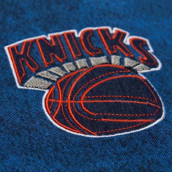 ニューヨークニックス ミッチェル&ネス x パープル ブランド ボタン-アップ シューティング シャ イメージ6