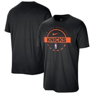 ニューヨークニックス Nike オーセンティック プラクティス Tシャツ - ブラック