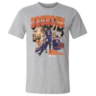 ジャレン・ブランソン ニューヨークニックス 500 Level コラージュ Tシャツ - ヘザー グ