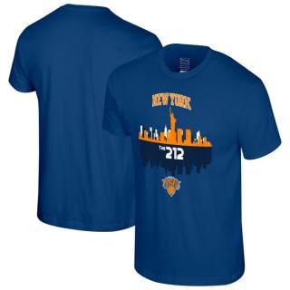 ニューヨークニックス スタジアム エッセンシャルs Cities Tシャツ - ロイヤル