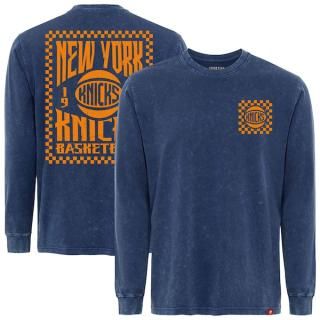 ニューヨークニックス スポーティック メンズ Bオンo ロングスリーブ Tシャツ - ブルー