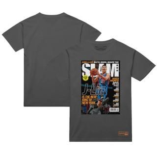 ジェレミー・リン ニューヨークニックス ミッチェル&ネス NBA Slam カバー Tシャツ - グ
