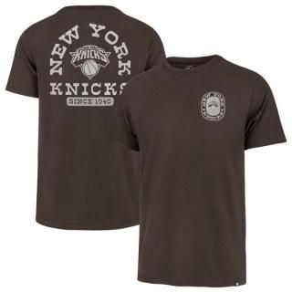 ニューヨークニックス '47 Back 缶飲料yオン フランクリン Tシャツ - ブラウン