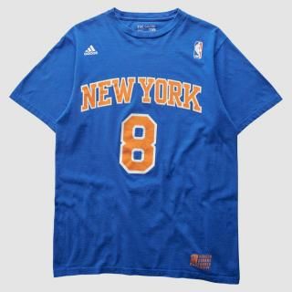 ニューヨークニックス Adidas 2012 Tシャツ - ブルー - S