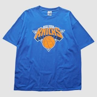 ニューヨークニックス マジェスティック 2000s Tシャツ - ブルー - 2XL