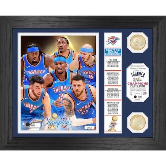 オクラホマシティサンダー ハイランドミント 2025 NBA ファイナル チャンピオン 13