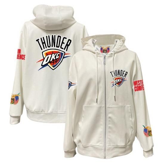 オクラホマシティサンダー Jeff Hamilトゥーn Vegan レザー フル-ジップ パーカー  イメージ1